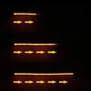 Waterproof LED Daytime Running Lights (DRL) – Universal 12V Auto Headlight with Sequential Turn Signal & Yellow Flow