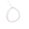 Highlight white light luxury personality niche fashion high sense temperament Internet celebrity bracelet women wearing beads jewelry