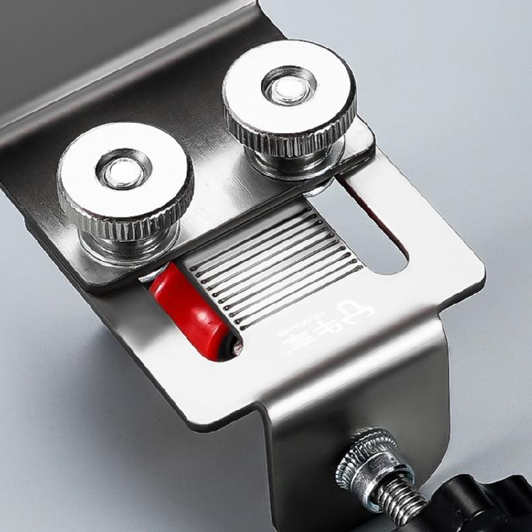 Woodworking Cabinet Door Jig Mounting Support Clamp Stainless Steel Tool for Precise Installation of Various Door Types