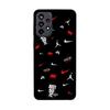 Maniacase Case for Samsung Galaxy A53 5g Nike Jordan White Red Black Background