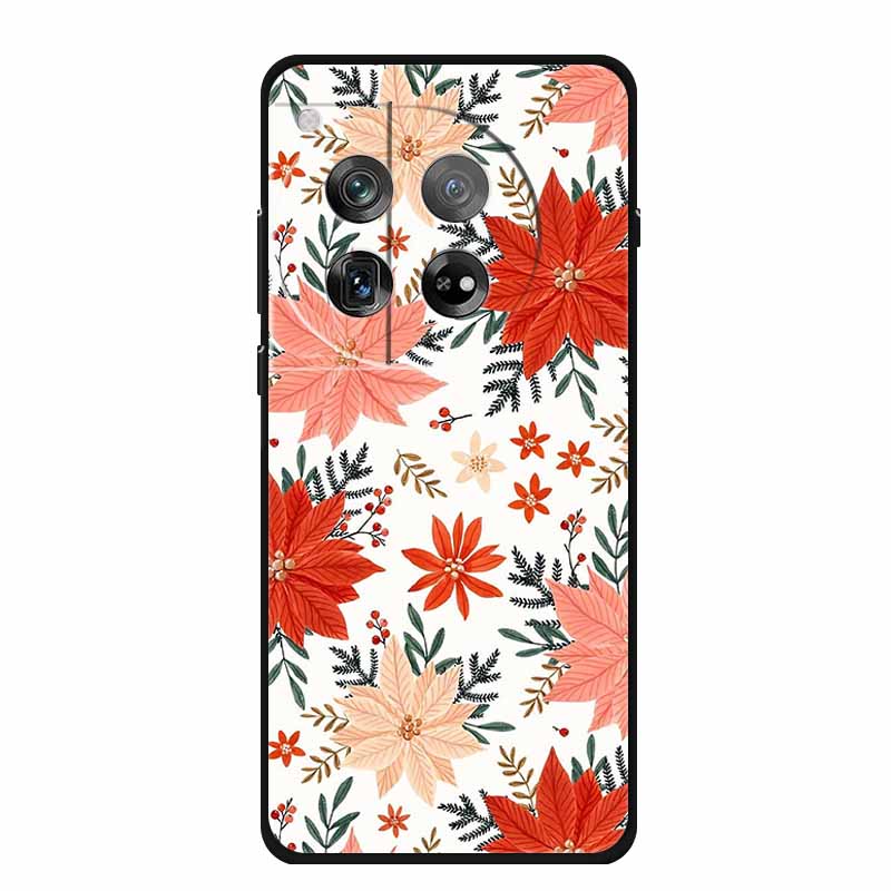 Marble Shell For OnePlus Ace 3 3 Pro Case Luxury Protector Soft Silicone Phone Cover for OnePlus 12R 12 R Colourful Black Fundas