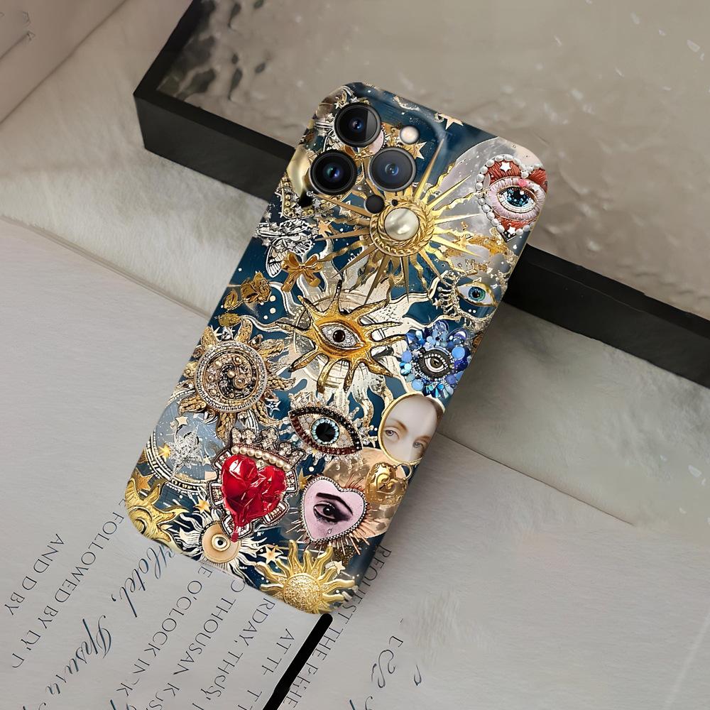 Hot-selling in Europe and America, Eye of the Sun mobile phone case Apple 17 protective case iPhone mobile phone case factory