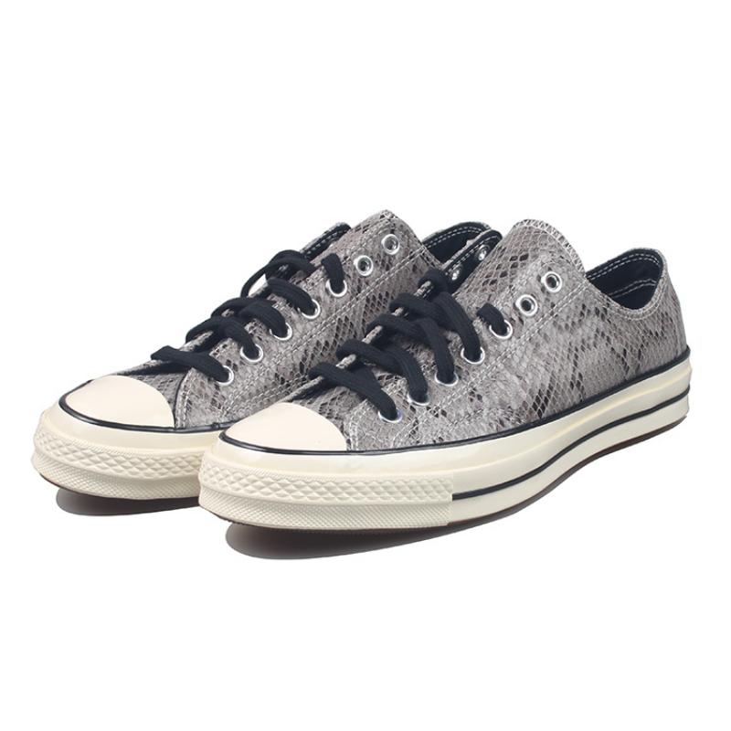 Converse 1970s All Star 70 Comfortable and Versatile Low-Top Espadrilles Unisex Grey