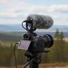 Silver & Style Microphone Windscreen, Fur Cover, Windproof, Noise Reduction, Windjammer (Gray, 15cm)