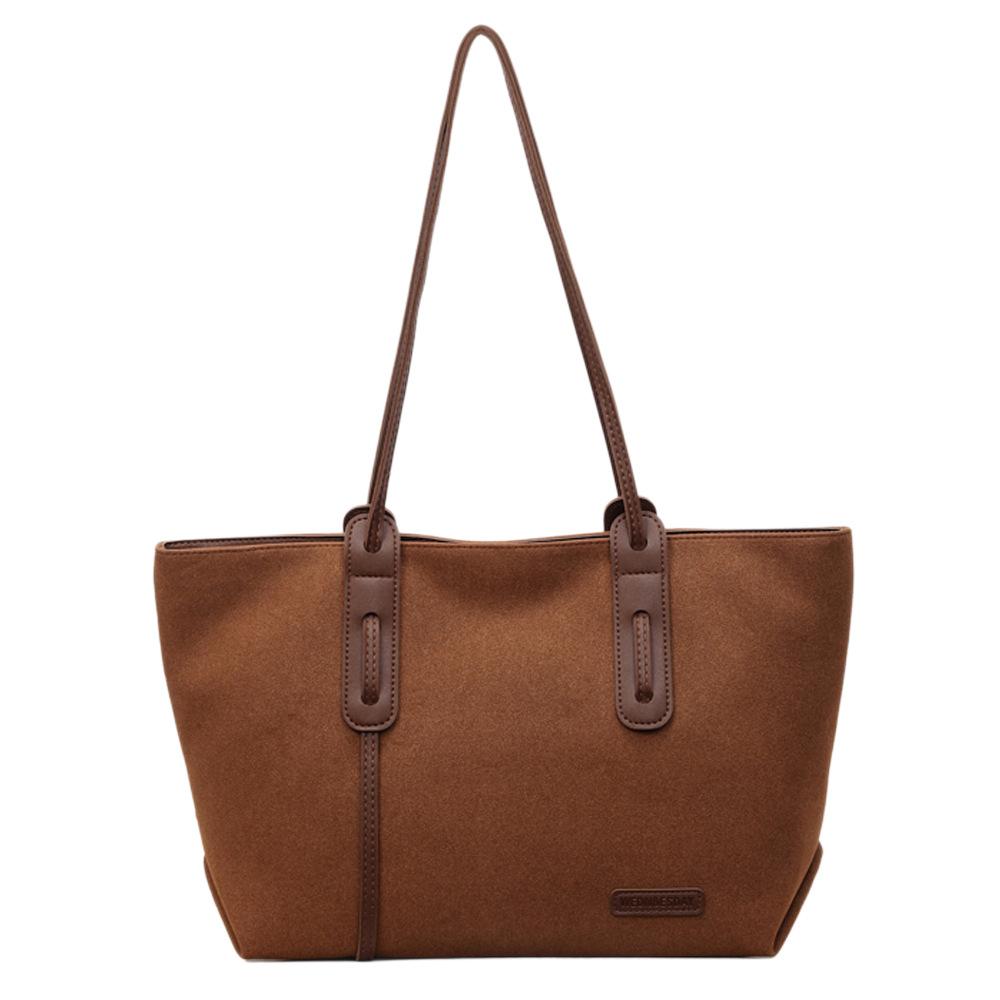 Casual Large-capacity Bag, Fashionable Single-shoulder Bag, Student Commuting Tote Bag