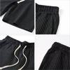 Men's Casual Summer Drawstring Shorts with Pockets Lightweight Comfortable Fit Elastic Waistband Suitable for Outdoor Activities