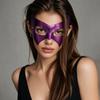 Handsome Half Face Mask Gothic Style Cosplay Mask Stage Performance Venice Mask  Halloween Party
