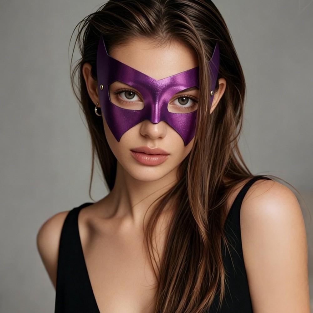 Handsome Half Face Mask Gothic Style Cosplay Mask Stage Performance Venice Mask  Halloween Party