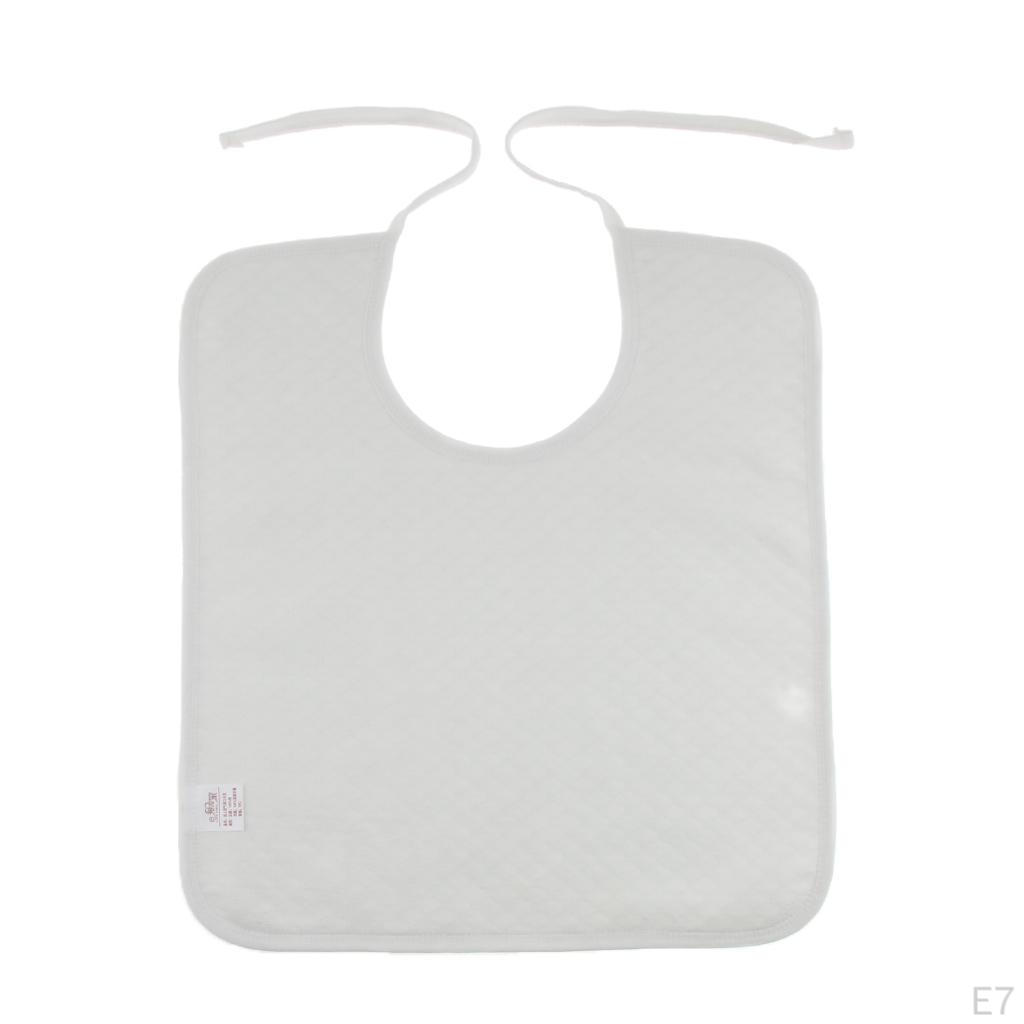 Adults Cotton Waterproof Reusable Meals Bibs Feeding Saliva Towel