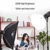 FS200 LED Soft Light Kit for Professional Live Streaming and Filming