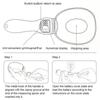 Measuring Spoon for Pets Precise Dog Food Measuring Cup Detachable Cat Food Scooper Digital Scale Spoon with LCD
