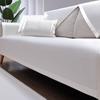 Ice Silk Sofa Cushion Affordable Luxury Style Summer Summer Seat Cushion for Summer High-Grade Solid Wood Leather Sofa Cover Slipcover