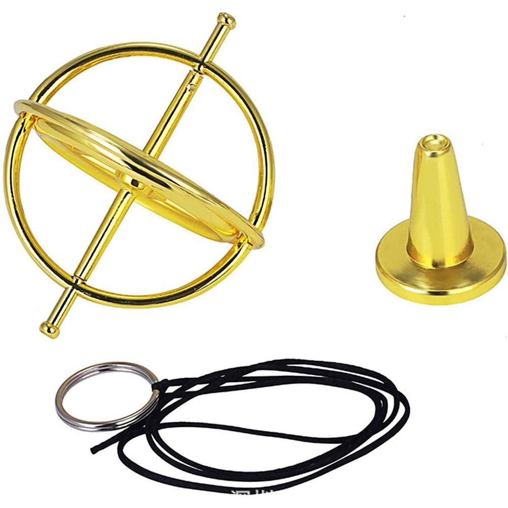 Gyroscope Nostalgic Pack Metal Balancing Bright Decompression Stress Time Emotional Stability Anti-Gravity Gyroscope, Toy, Toy, Relief, Killer, Focus,