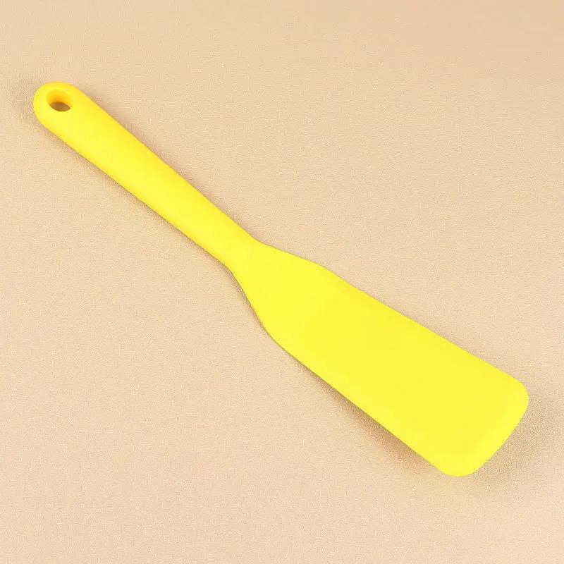 

6 Color Silicone Frying Shovel Non-stick Surface Kitchen Pancake Fried Egg Transfer Shovel Steak Shovel Kitchen Baking Tools жёлтый