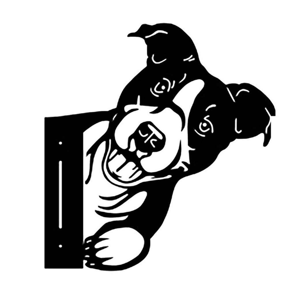 

Садовый подвесной металлический фермерский орнамент, водонепроницаемый, для наружного декора двора puppy