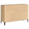 Vidaxl Cabinet, Artisan Oak, 102X35X70 Cm, Wood-Based Material