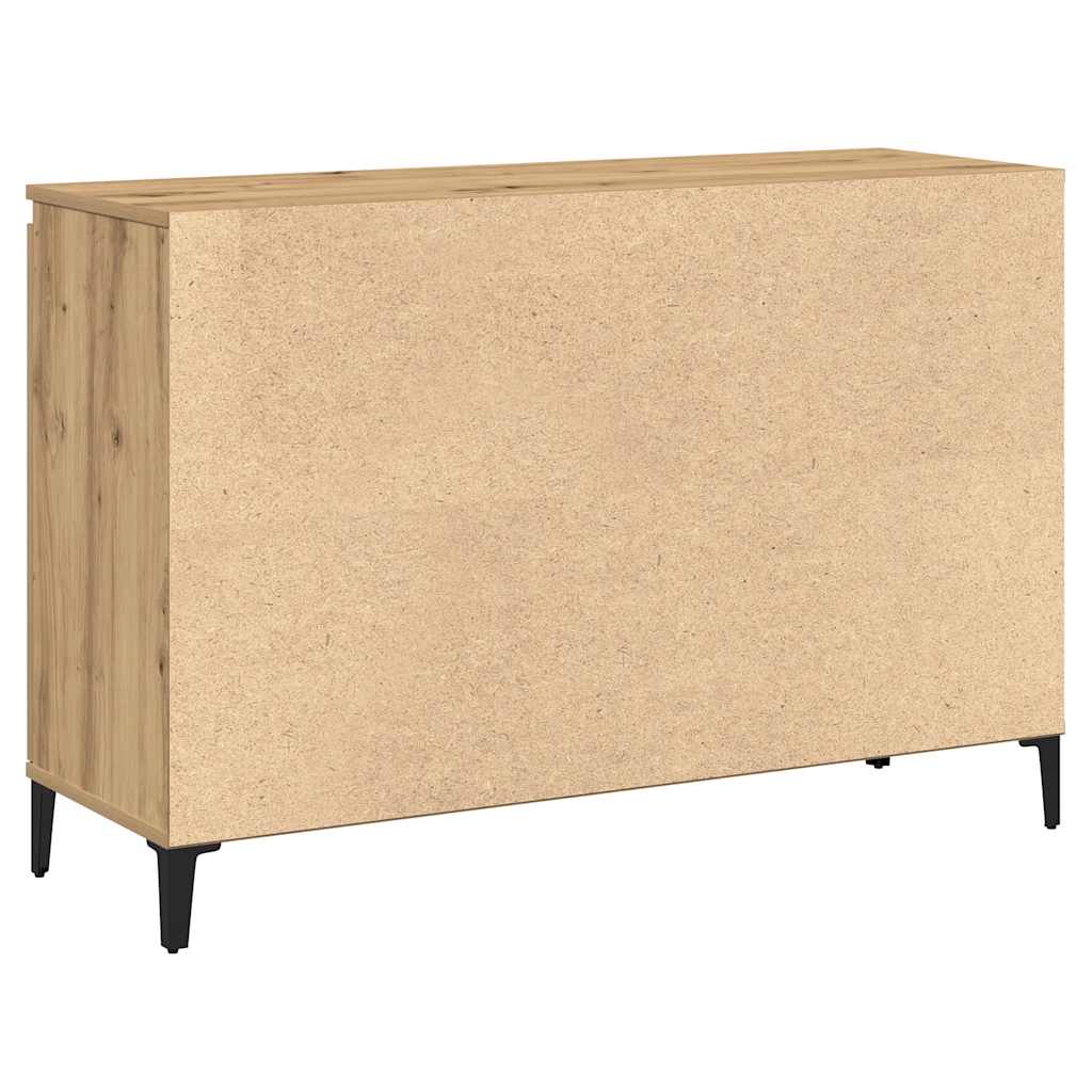 Vidaxl Cabinet, Artisan Oak, 102X35X70 Cm, Wood-Based Material