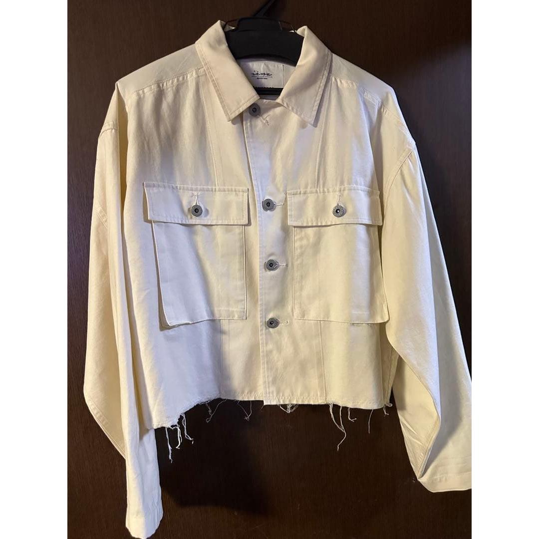 IENA VETEMENTS DE TRAVAIL cropped jacket