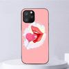 Kiss Sexy Red Lips Lollipop Fashion Black For iPhone Samsung Galaxy Redmi Note S 17 16 15 14 13 20 24 25 54 Pro Max Ultra Fe Air Cover Poco