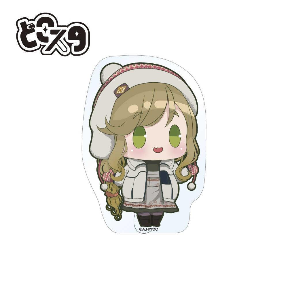 

Anime Fans Gifts Laid-Back Yuru Camp Shima Rin Kagamihara Nadeshiko HD Character Mini Acrylic Stand Desktop Series About 10cm 10 cm