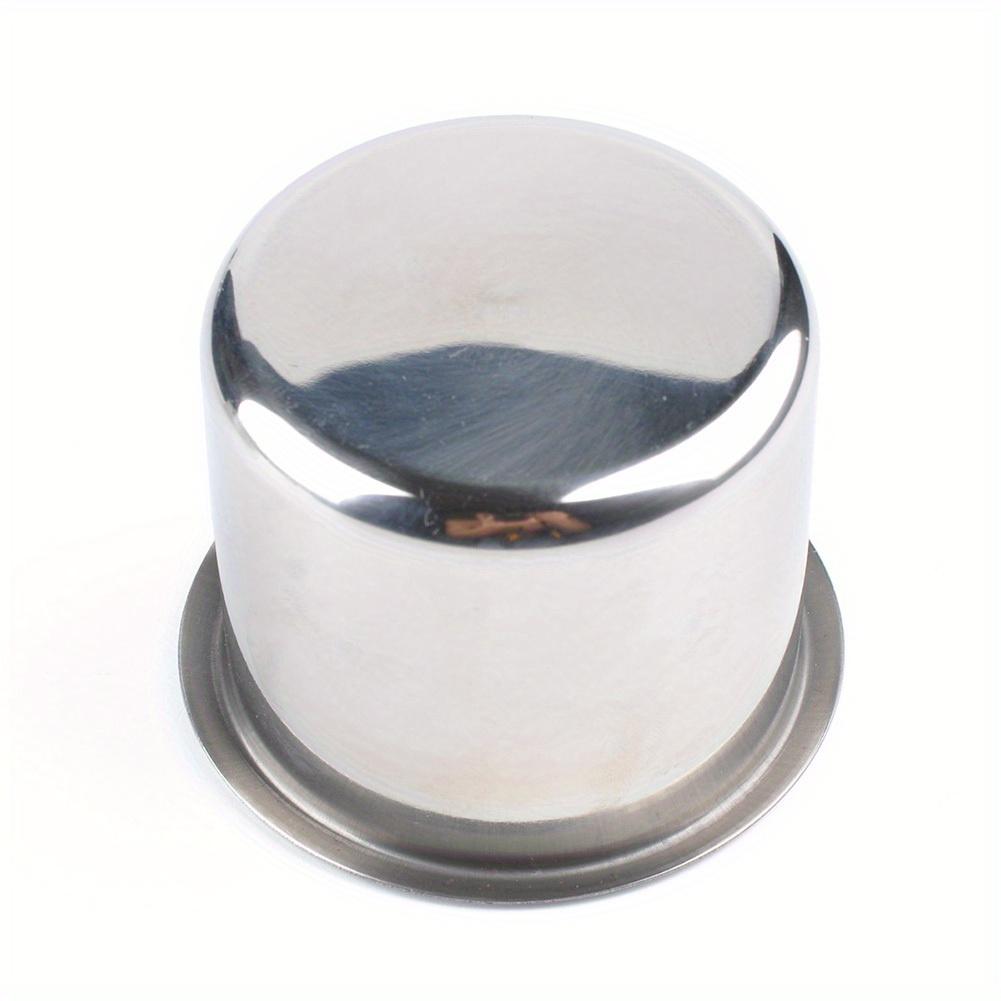 1pcs Car Cup Holder Stainless Steel Recessed Cup Drink Holder For Marine Boat Camper Truck RV Embedded Cup Beverage Rack