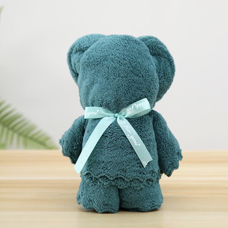 Customized Little Bear Towel Souvenir - Perfect for Weddings, Kindergarten Gifts, or Special Occasions.