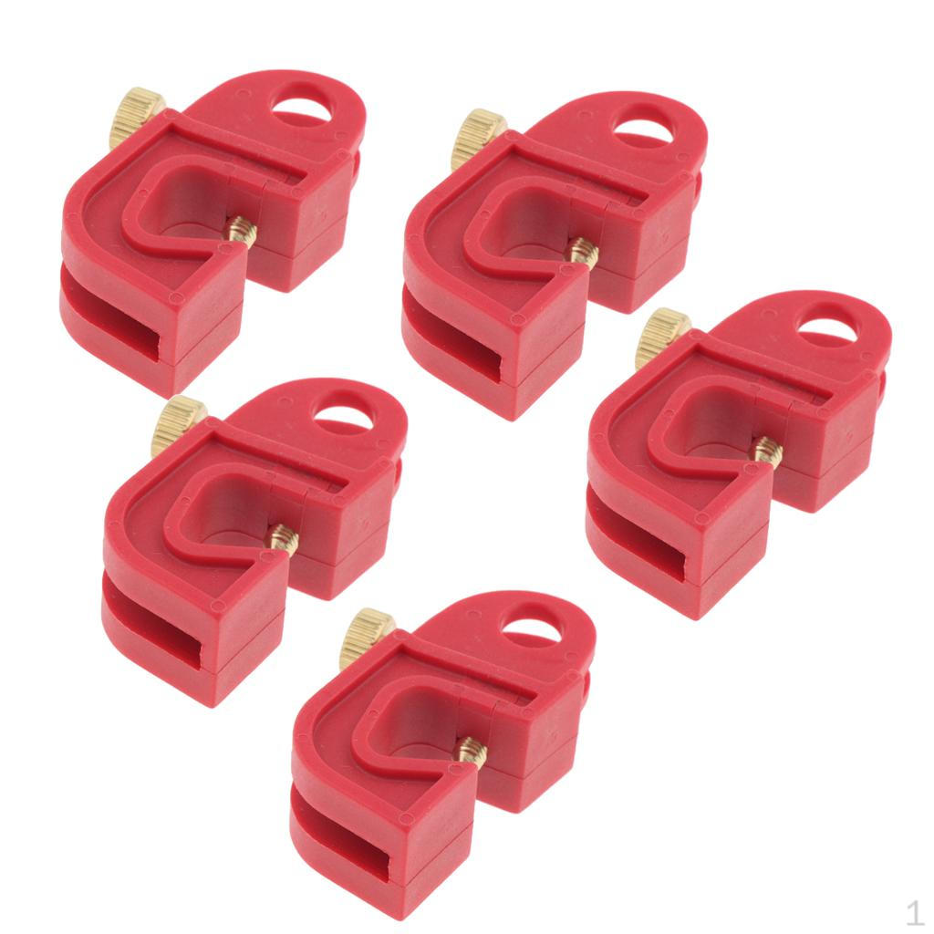 5PCS Universal Circuit Breaker Twisted Screw, Made of Glass Filled Nylon, Sturdy and Durable In Use