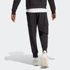 Adidas Essentials Cargo Ankle-Length Pants With Logo Cuffs Men Bottoms Black HA4348