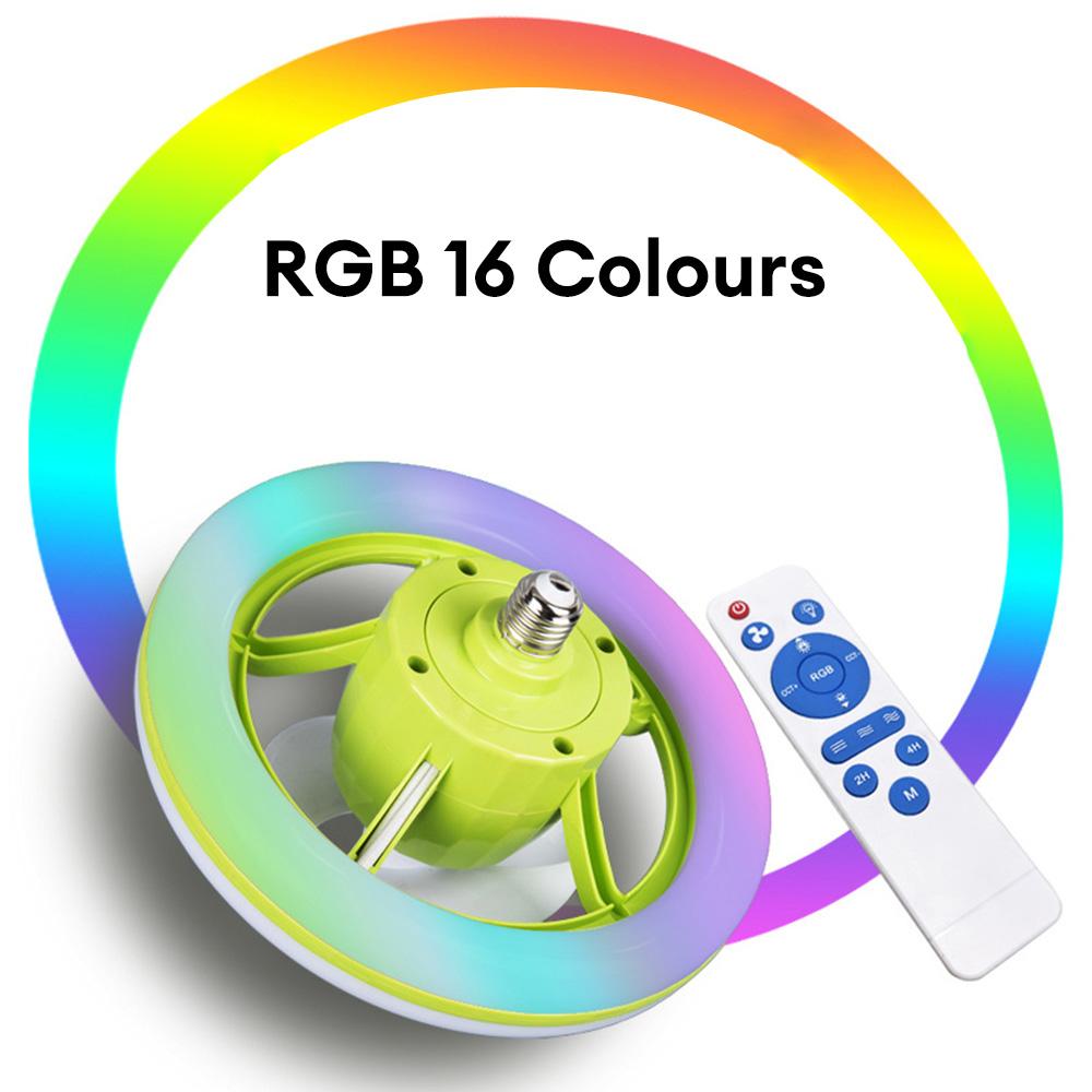 

Потолочный вентилятор с подсветкой, светодиодный круглый потолочный светильник, вращающийся на 360°, с пультом дистанционного управления, лопасти вентилятора, потолочный светильник для спальни, гостиной 220V