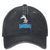 Smiling Friends Smormu Denim Baseball Cap Cartoon Outdoor Gym Trucker Dad Hat Unisex Unisex Casual Sun Protection Baseball Caps