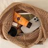Trendy Hollow Out Weave Straw Bag Bohemian Beach Handbag Hollow Tote Bag Large Capacity Shopping Beach Bag