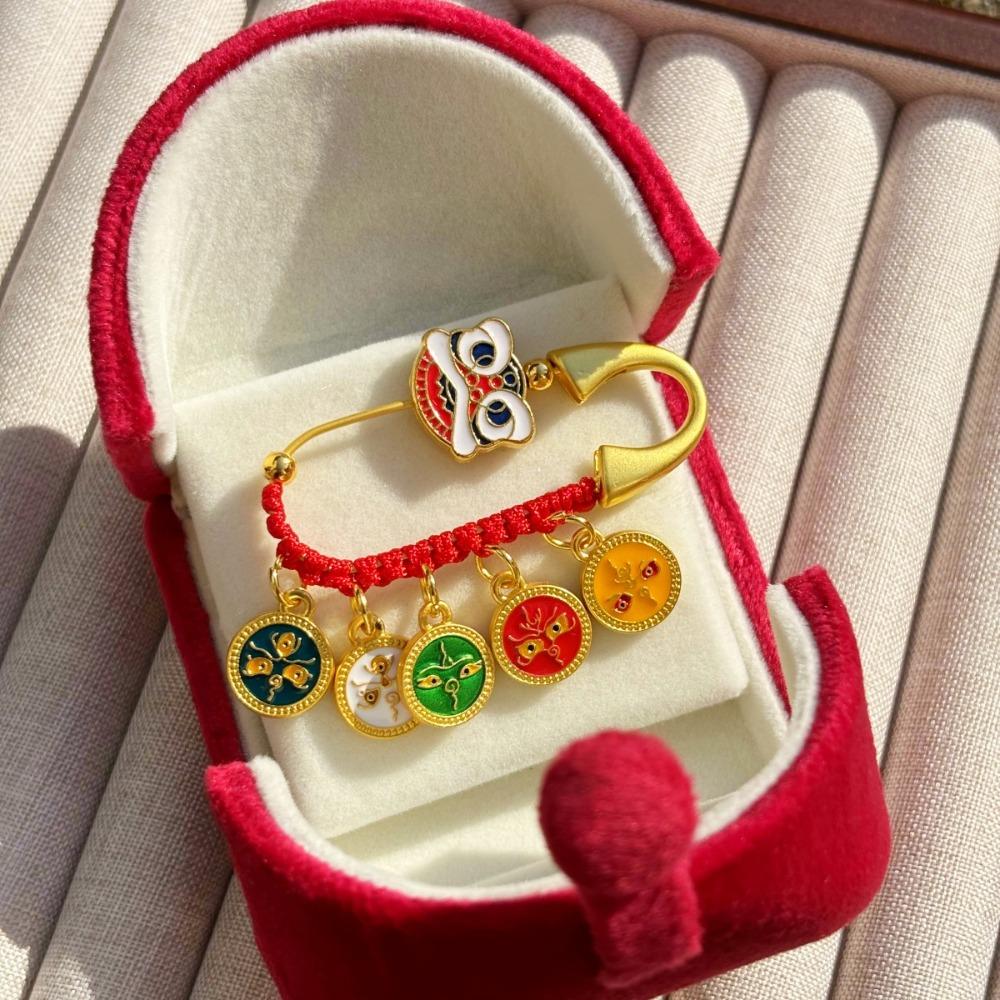 Horse Year Zodiac Brooch Pendant Best Wishes Guardian Brooch Lucky Lucky Pins  Pregnant Women