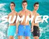 Men's Quick-Dry Beach Shorts - Breathable, Waterproof, Casual Sportswear