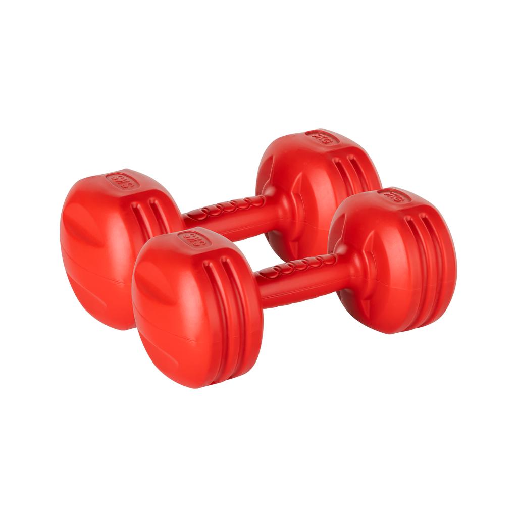 Bituminous Dumbbells 2X3Kg Dumbbell Set For Rebel Exercises