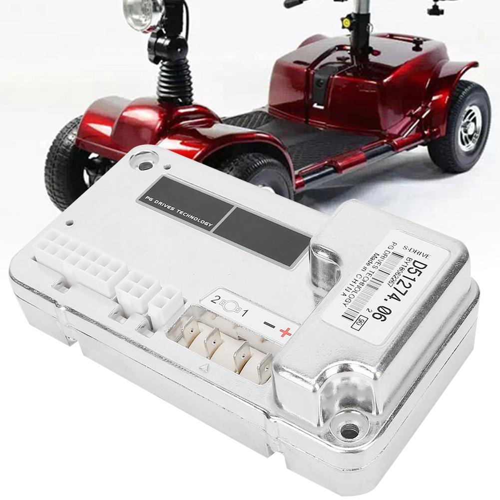 PG Controller for Mobility Scooter Electric Bicycle Wheelchair Controller AccessoryD51274.06 90A