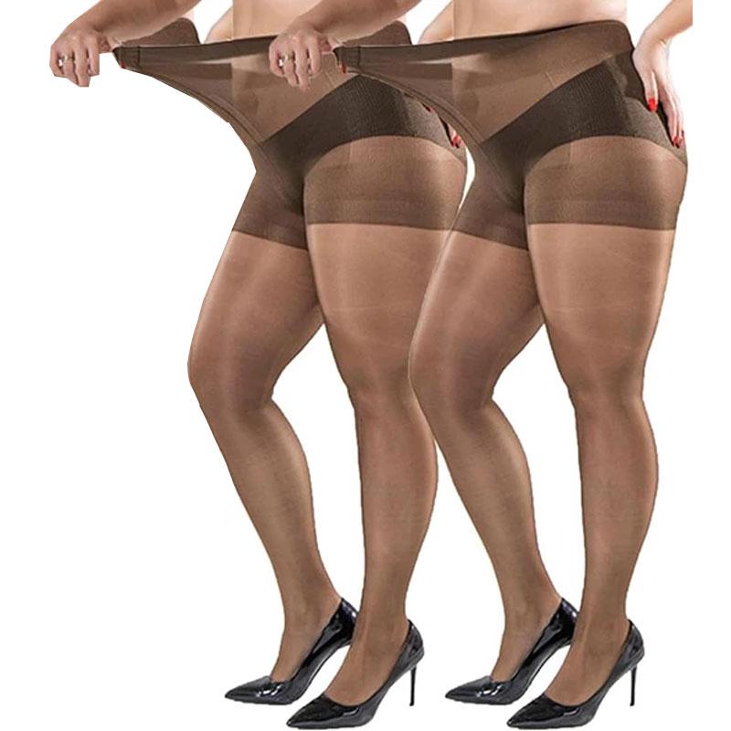 1/3pairs Women's Slim Fit Anti Hook Silk Pantyhose High Elasticity Breathable Ultra-thin Bottom Socks Leggings