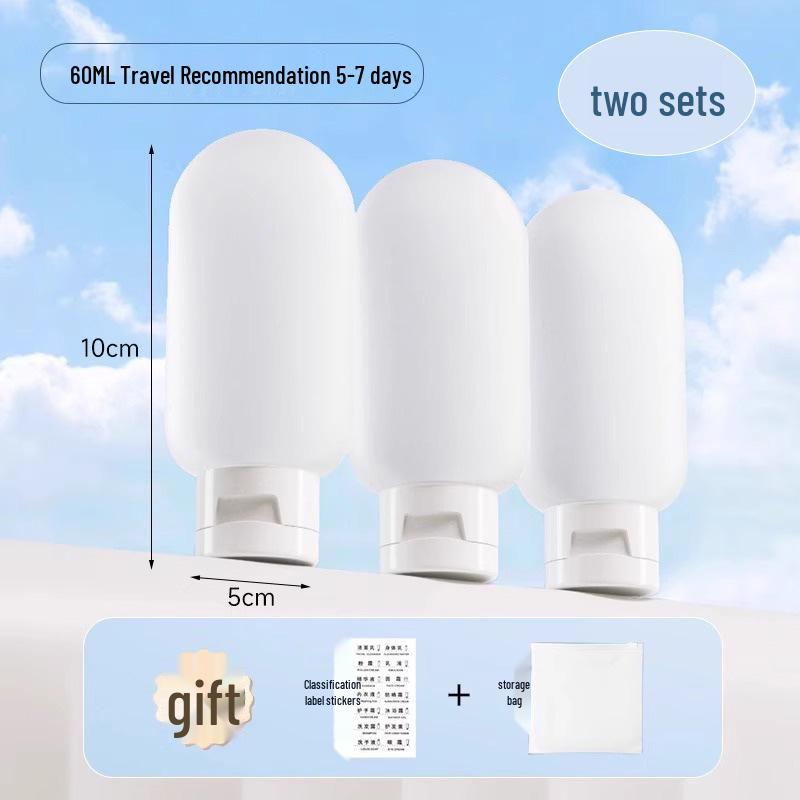 

Предложение для новичков: Набор дорожных флаконов-диспенсеров для шампуня и геля для душа