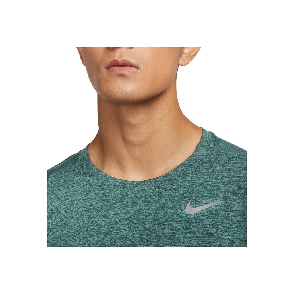 Nike Dri-Fit Element Quick-Dry Running Crew Neck Long Sleeve T-Shirt Men Tops Green DD4755338