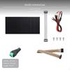 RGB Lightemitting Diode Array Display, Adjustable Brightness, HUB75, Flexible, DIY 64x64 P2mm