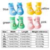 4pcs/set Cartoon Anti-slip Pet Rainshoe Wear Resistant Dog Ankle Boots  For Dogs Puppy