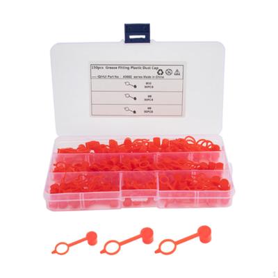 150 Pezzi, Tappi per Raccordi Grasso Zerk, Tappini per Spurgo Freni, Accessori Auto Premium, Spurgo