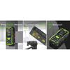 Huepar Dual Laser Rangefinder 120M/200M Green Beam Digital Laser Meter Multiple Unit Measurement Tool With Backlit LCD display