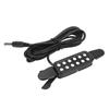 Acoustic Guitar Electric Transducer Soundhole Pickup Preamplifier Punching Free Accessories