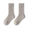 Polyester Cotton Winter Warmer Thicken Sock Medium Tube Sock Seamless Sleeping Socks Thermal Wool Cashmere Snow Socks For Man