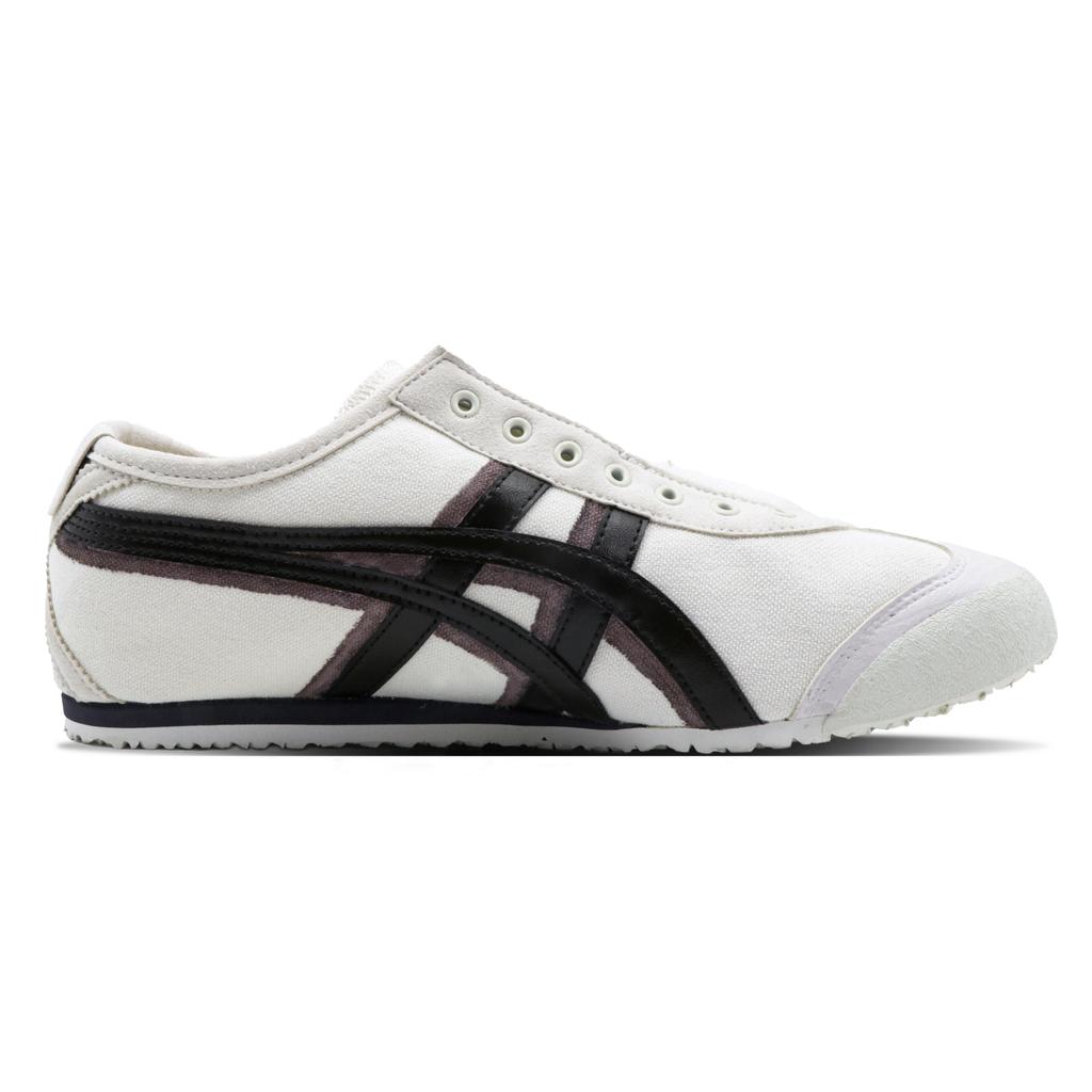 Onitsuka Tiger Mexico 66 Slip On Deluxe Lightweight Low top Casual Shoes Unisex Beige Brown 1183A360-205(Team147-)