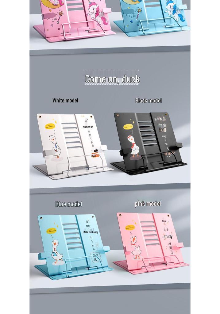 Adjustable Multi-functional Book Stand and Holder for Easy Reading