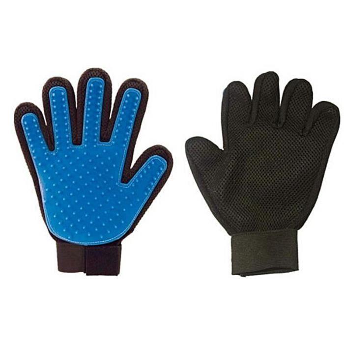 Glove Brush for Pets - Large Beautiful - Soft - Effective - Massage - Grooming