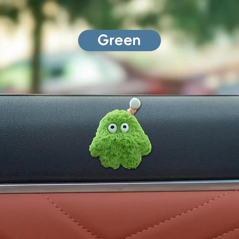 

Мини милые животные украшения для автомобиля украшения для центральной консоли украшения для экрана дисплея украшения для салона автомобиля подвеска в виде овцы зелёный