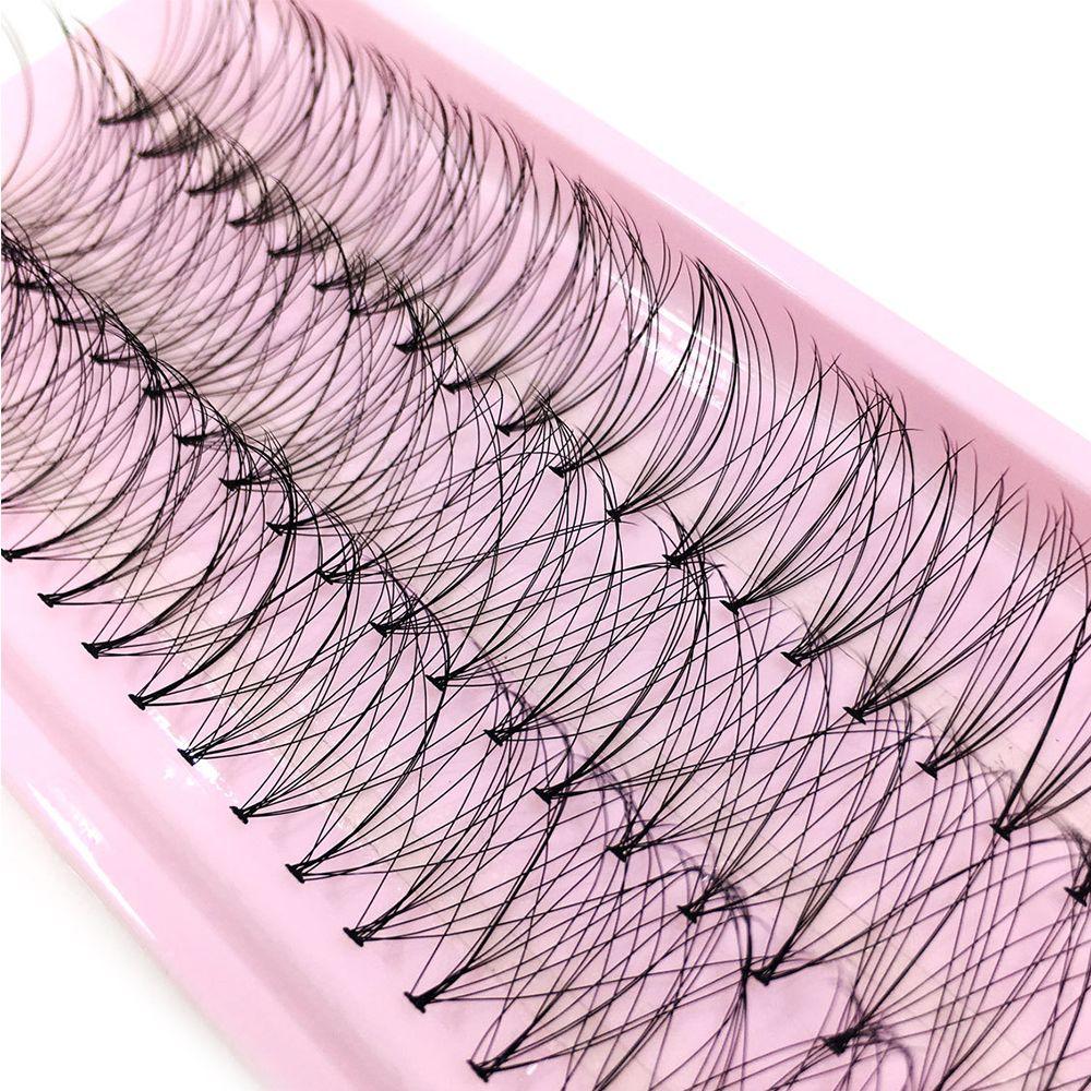 Pojedyncze sztuczne rzęsy Przedłużanie rzęs Kępki objętościowe Długie Naturalne Grafting Sztuczne rzęsy 10D