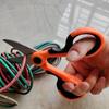 Professional Electrician Scissors High Carbon Steel Wire Cut Tool for Fabric Paper Cable Fishing